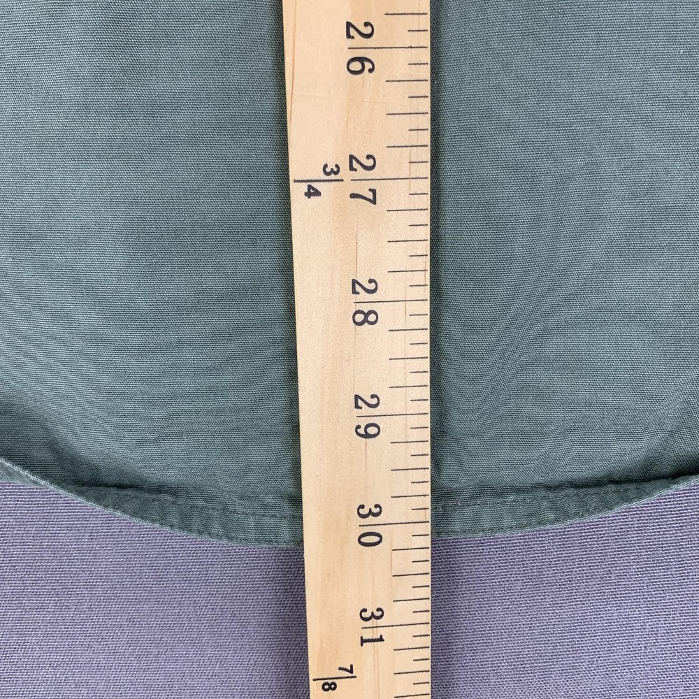 5.11 Tactical Shirt Mens MED Olive Green Long Sleeve Button Front Vented Twill - Picture 12 of 16